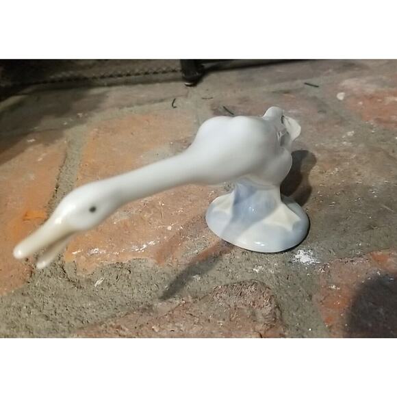 Vintage 1980s Nao Lladro Daisa Porcelain Figurines Long Neck Goose Duck Spain - Picture 8 of 13